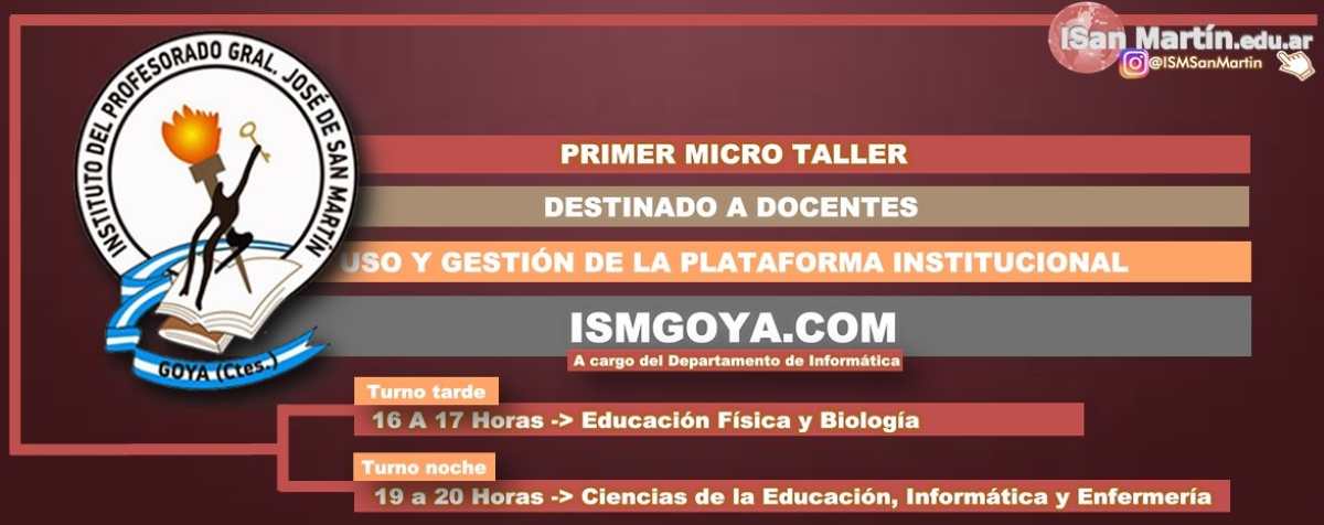 Primer Microtaller de uso y gestión de la plataforma institucional Primer Microtaller de uso y gestión de la plataforma institucional